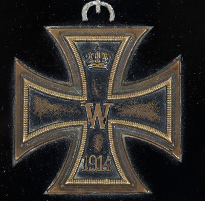 Imperial German 1914 Iron Cross 2nd Class Paperweight - 3
