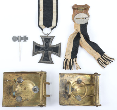 Imperial German Prussian and Bavarian Buckle Grouping - 4