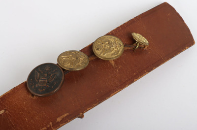 WWI German Souvenir &lsquo;Hate Belt&rsquo; Assembled by Sergeant L.R. RIDGE, HQ Coy, United States 38th Infantry - 6