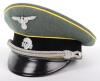 Waffen-SS Signals Officers Peaked Cap - 2