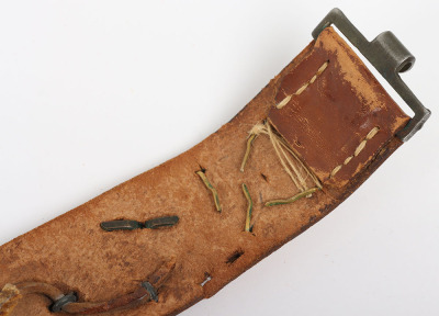 WWI German Souvenir &lsquo;Hate Belt&rsquo; Assembled by Sergeant L.R. RIDGE, HQ Coy, United States 38th Infantry - 9