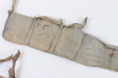 WW1 German Stormtroopers Ammunition Bandolier Sections - 7