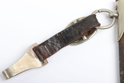Third Reich Partial Ground R&ouml;hm Inscription SA (Sturmabteilung) Dress Dagger by Ernst Pack & Sohn, Solingen - 4