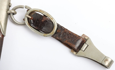 Third Reich Partial Ground R&ouml;hm Inscription SA (Sturmabteilung) Dress Dagger by Ernst Pack & Sohn, Solingen - 5