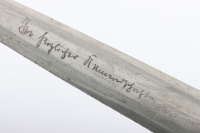 Third Reich Partial Ground R&ouml;hm Inscription SA (Sturmabteilung) Dress Dagger by Ernst Pack & Sohn, Solingen - 12