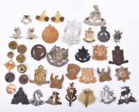 Selection of OTC, Schools and Cadets Cap Badges and Buttons