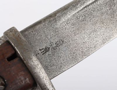 Rare WW1 German M1860/98 Conversion Bayonet - 5