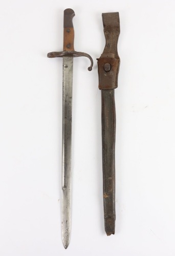 Ottoman Empire Turkish M-1890 Mauser Bayonet