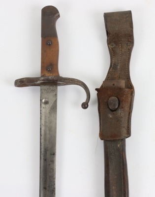 Ottoman Empire Turkish M-1890 Mauser Bayonet - 2