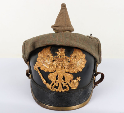 Imperial German Infantry Regiment Nr 74 (1st Hannover) Other Ranks Pickelhaube with Original Trench Cover,