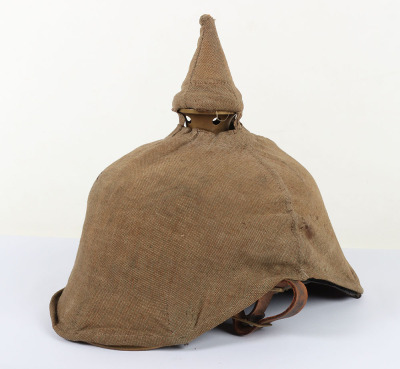 Imperial German Infantry Regiment Nr 74 (1st Hannover) Other Ranks Pickelhaube with Original Trench Cover, - 25