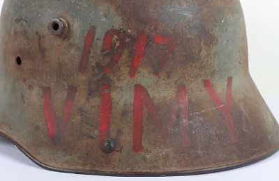 WW1 War Art German M-16 Steel Helmet Shell - 5