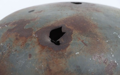 WW1 War Art German M-16 Steel Helmet Shell - 8