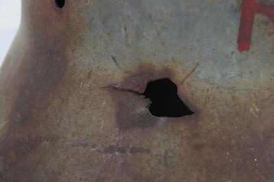 WW1 War Art German M-16 Steel Helmet Shell - 9