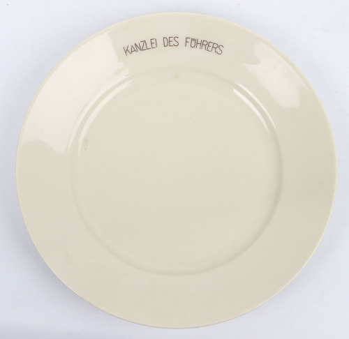 Third Reich Reichchancellery Dinner Plate