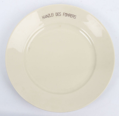 Third Reich Reichchancellery Dinner Plate