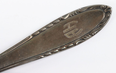 Grouping of Third Reich Adolf Hitler Silver Flatware Items from the Berghof - 4
