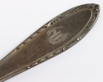 Grouping of Third Reich Adolf Hitler Silver Flatware Items from the Berghof - 5