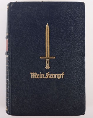 Rare Third Reich Adolf Hitler 50th Birthday Edition Mein Kampf - 3