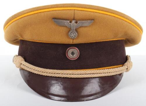 Third Reich NSDAP Ordensburgen Peaked Cap