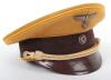 Third Reich NSDAP Ordensburgen Peaked Cap - 3