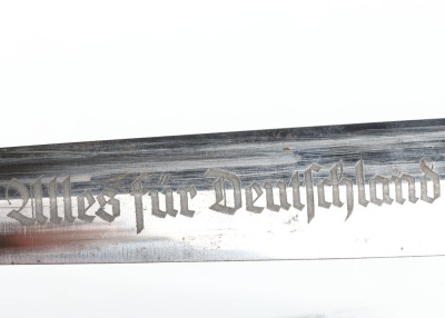 Third Reich SA (Sturmabteilung) Erased R&ouml;hm Inscription Dress Dagger by F Dick - 7