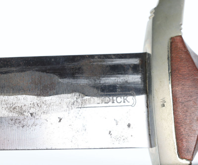 Third Reich SA (Sturmabteilung) Erased R&ouml;hm Inscription Dress Dagger by F Dick - 8