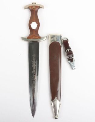 Third Reich SA (Sturmabteilung) Dress Dagger with Factory Removed Ernst R&ouml;hm Inscription by Carl Eickhorn, Solingen