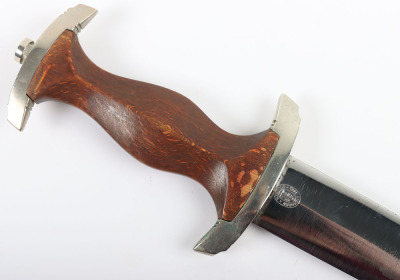 Third Reich SA (Sturmabteilung) Dress Dagger with Factory Removed Ernst R&ouml;hm Inscription by Carl Eickhorn, Solingen - 6