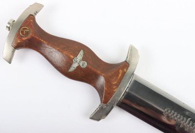 Third Reich SA (Sturmabteilung) Dress Dagger with Factory Removed Ernst R&ouml;hm Inscription by Carl Eickhorn, Solingen - 9