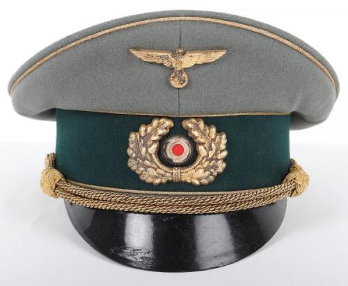 German Army Generals Peaked Cap