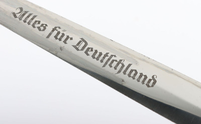 Third Reich SA (Sturmabteilung) Dress Dagger with Factory Removed Ernst R&ouml;hm Inscription by Carl Eickhorn, Solingen - 12