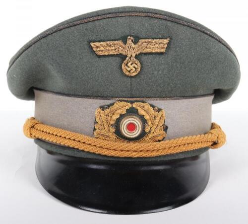 Third Reich Army High Command Administration Officials Peaked Cap