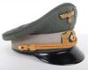 Third Reich Army High Command Administration Officials Peaked Cap - 3