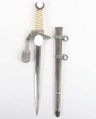 WW2 German Luftwaffe 2nd Pattern Officers Dress Dagger with Portepee by Anton Wingen Jr, Solingen