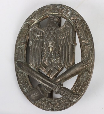 WW2 German Army / Waffen-SS General Assault Badge - 2