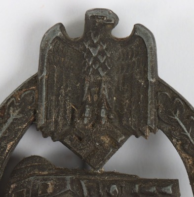 WW2 German Army / Waffen-SS Panzer Assault Badge by Hermann Aurich, Dresden - 7