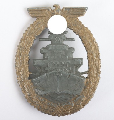 WW2 German Kriegsmarine High Seas Fleet War Badge by Steinhauer & Lück