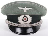 German Army Propaganda Company Officers Peaked Cap