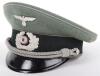 German Army Propaganda Company Officers Peaked Cap - 2