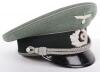 German Army Propaganda Company Officers Peaked Cap - 3