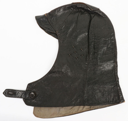 WW2 German Kriegsmarine U-Boat Leather Hood