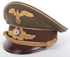 Third Reich Ministry of Occupied Eastern Territories (R.M.B.O) Leaders Peaked Cap - 2