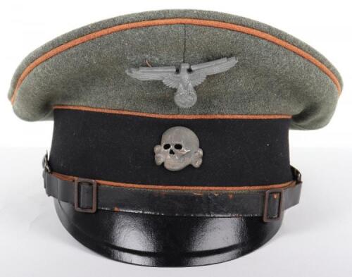 Waffen-SS KZ / Motor Reconnaissance NCO’s Peaked Cap