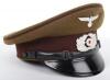 German Army Transportkorps Speer Peaked Cap - 3