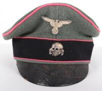 Waffen-SS Panzer Officers Crusher Cap