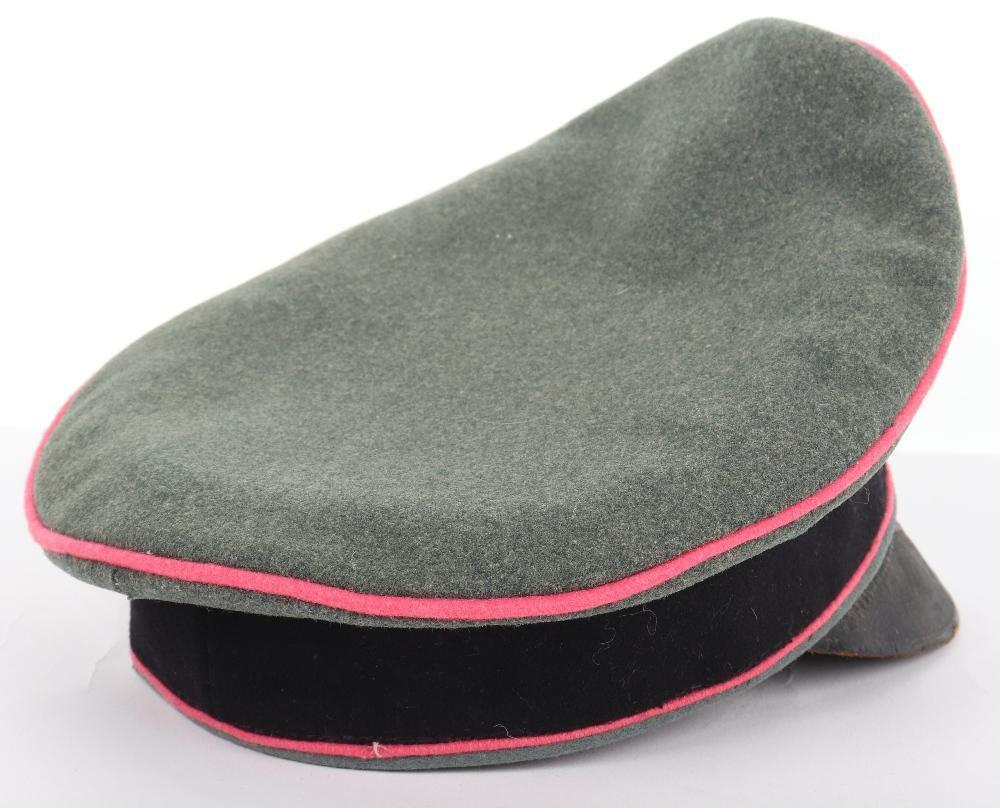 Panzer Commander Cap Waffen-SS Panzer Officers Crusher Cap
