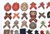 Large Collection of British Army Cloth Shooting Badges - 2