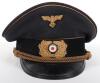 Third Reich TENO (Technische Nothilfe) Leaders Peaked Cap