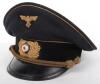 Third Reich TENO (Technische Nothilfe) Leaders Peaked Cap - 2